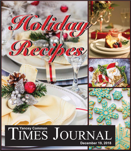 Christmas Recipes 2018