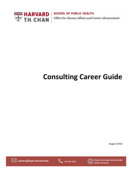 Consulting Career Guide