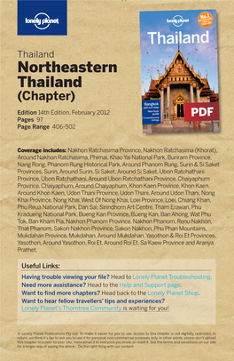 Northeastern Thailand (Chapter)