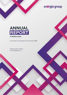 Annual Report 31 March 2021