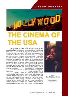 The Cinema of the Usa