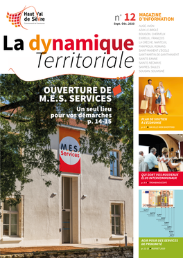 OUVERTURE DE M.E.S. SERVICES Un Seul Lieu