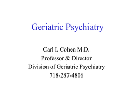 Geriatric-Psychiatry.Pdf