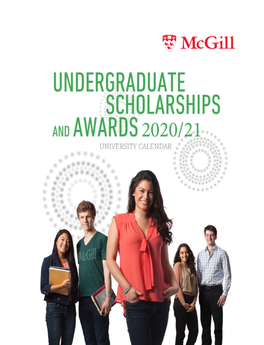 Undergraduate Scholarships An