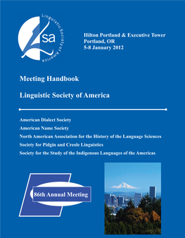 Annual Meeting Handbook