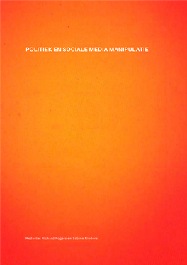 Politiek En Sociale Media Manipulatie (Nederlandse Vertaling)