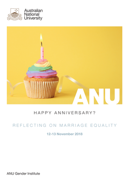 Happy Anniversary? Reflecting on Marriage