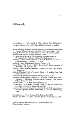 Bibliography