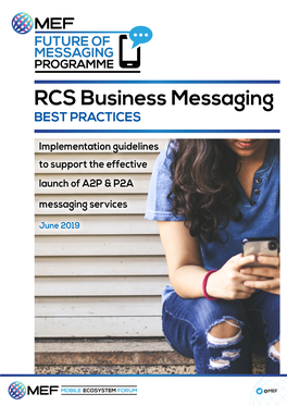 MEF RCS Best Practices.Pdf