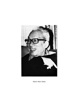 Siauw Giok Tjhan in MEMORIAM: SIAUW GIOK TJHAN (1914-1981)