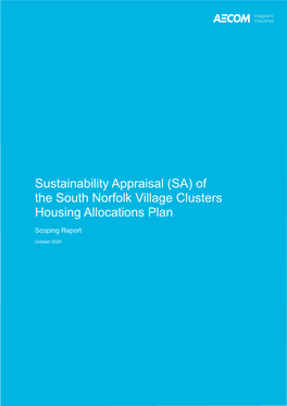 South Norfolk VCHAP SA Scoping Report