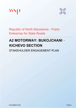 Stakeholder Engagement Plan