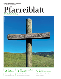 Pfarreiblattkatholische Kirche Zug Quelle: Marianne Bolt Marianne Quelle