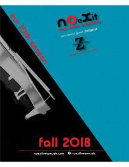 Noexit Sep 2018 Program View-2