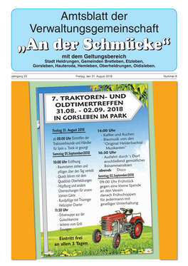 Amtsblatt Nr.08