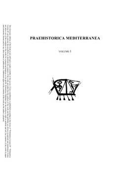 Praehistorica Mediterranea