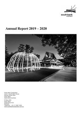 Annual Report 2019 – 2020