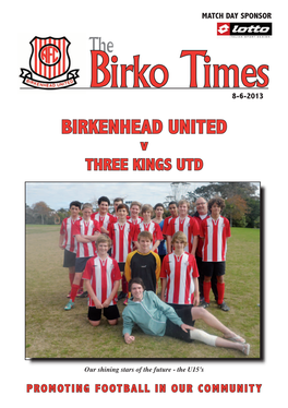 Birko Times 8-6-2013 BIRKENHEAD UNITED V THREE KINGS UTD