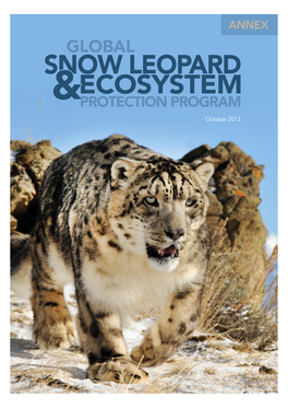Snow Leopard Ecosystem &Protection Program