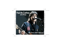 Paul Mccartney the Trevor Jones Collection Paul Mccartney (And Wings) Paul Mccartney the Trevor Jones Collection Paul Mccartney the Trevor