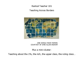 Mini-Cluster on Teaching About the 1%, the Rich, the Upper Class, the Ruling Class