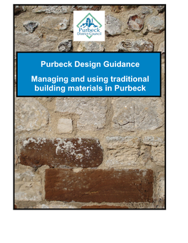 Managing and Using Traditional Building Materials in Purbeck
