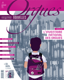 L'inventaire National Des Orgues