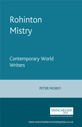 Rohinton Mistry