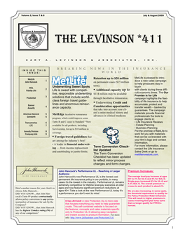 The Levinson *411