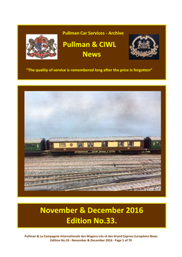 Pullman Car Services - Archive