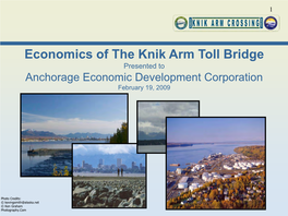 2009 Knik Arm Bridge Presentation