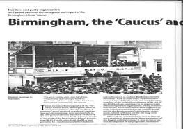 Birmingham, the 'Caucus' An