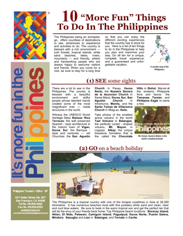 10“More Fun” Things to Do in the Philippines