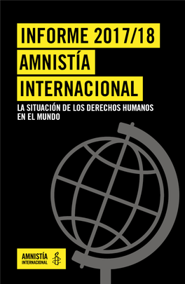 Informe 2017/18 Amnistía Internacional