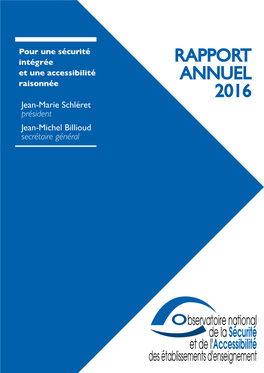 Rapport 2016 De L'ons