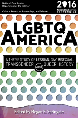 LGBTQ Spaces and Places to Provide a Broad Context for Thinking About Them As They Are Discussed in Other Chapters