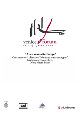 Forum Venezia Program.Pdf