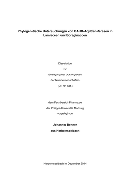 Dissertation Johannes Benner 09-11-2014