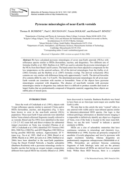 Pyroxene Mineralogies of Near-Earth Vestoids