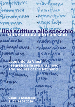 Leonardo Da Vinci I Segreti Della Sinistra Mano the Secrets of the Left Hand