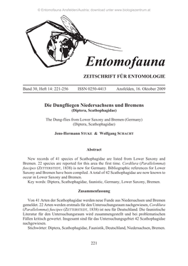 Entomofauna Ansfelden/Austria; Download Unter