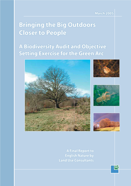 Biodiversity Audit and Objective Setting Exercise for the Green Arc Area