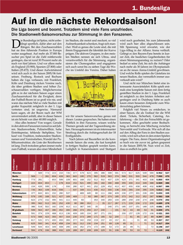 Auf in Die Nächste Rekordsaison! Die Liga Boomt Und Boomt