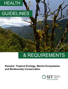 Panama: Tropical Ecology, Marine Ecosystems, and Biodiversity Conservation