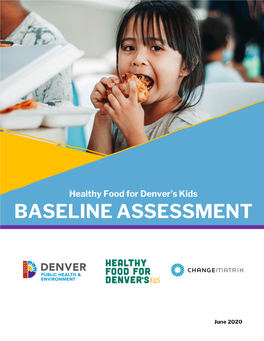 Limitations of the Baseline Assessment