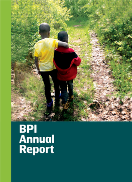 Annual Report Business and Professional People for BPI the Public Interest for a Just Society