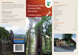 Kauaeranga Valley & Broken Hills Recreation