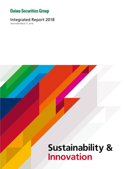 Sustainability & Innovation