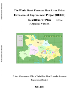 Resettlement Plan RP566 (Appraisal Version)