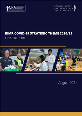 CPA BIMR Covid-19 Strategic Theme Report 2020-2021